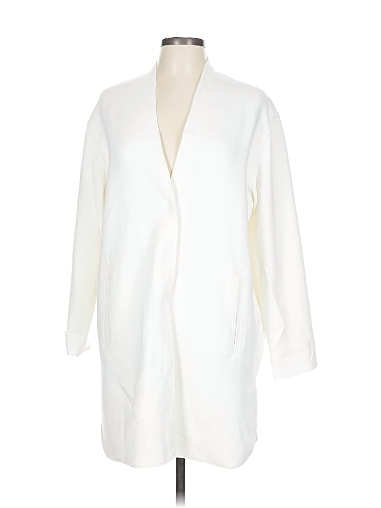 Pre-owned Carolina Belle Coat In White