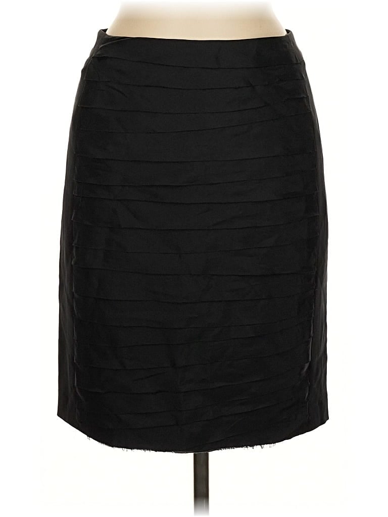 Click to view more detailed imagery on our partner's website Pre-owned Ann Taylor Silk Skirt In Black