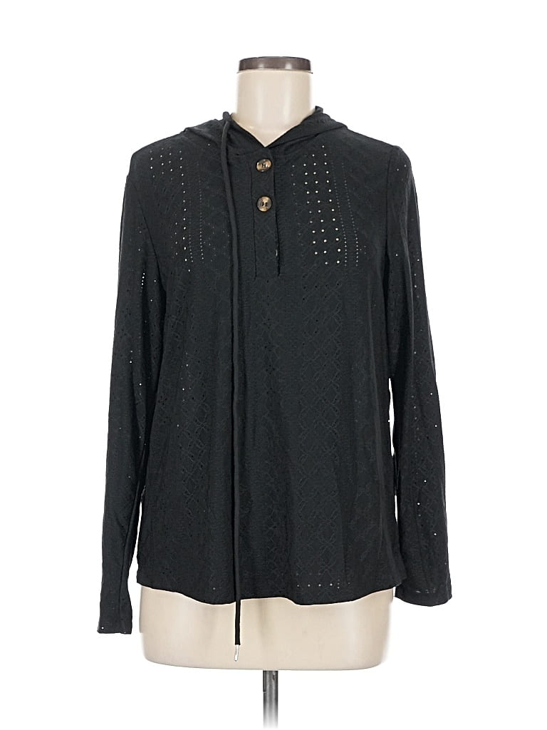 Pre-owned Unbranded Pullover Sweater In Black