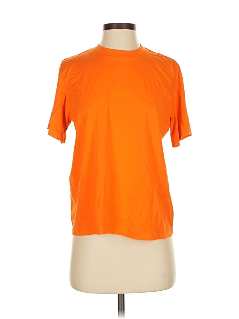 Pre-owned Stockholm Atelier & Other Stories Short Sleeve T-shirt In Orange