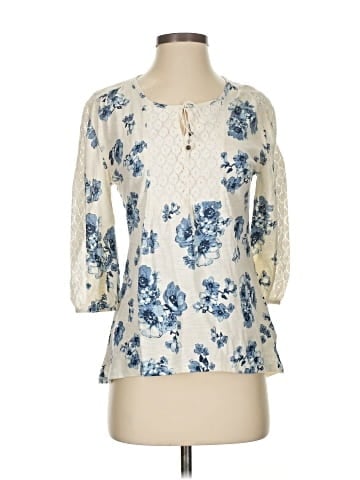 SONOMA life + style 3/4 Sleeve Blouse (view 1)