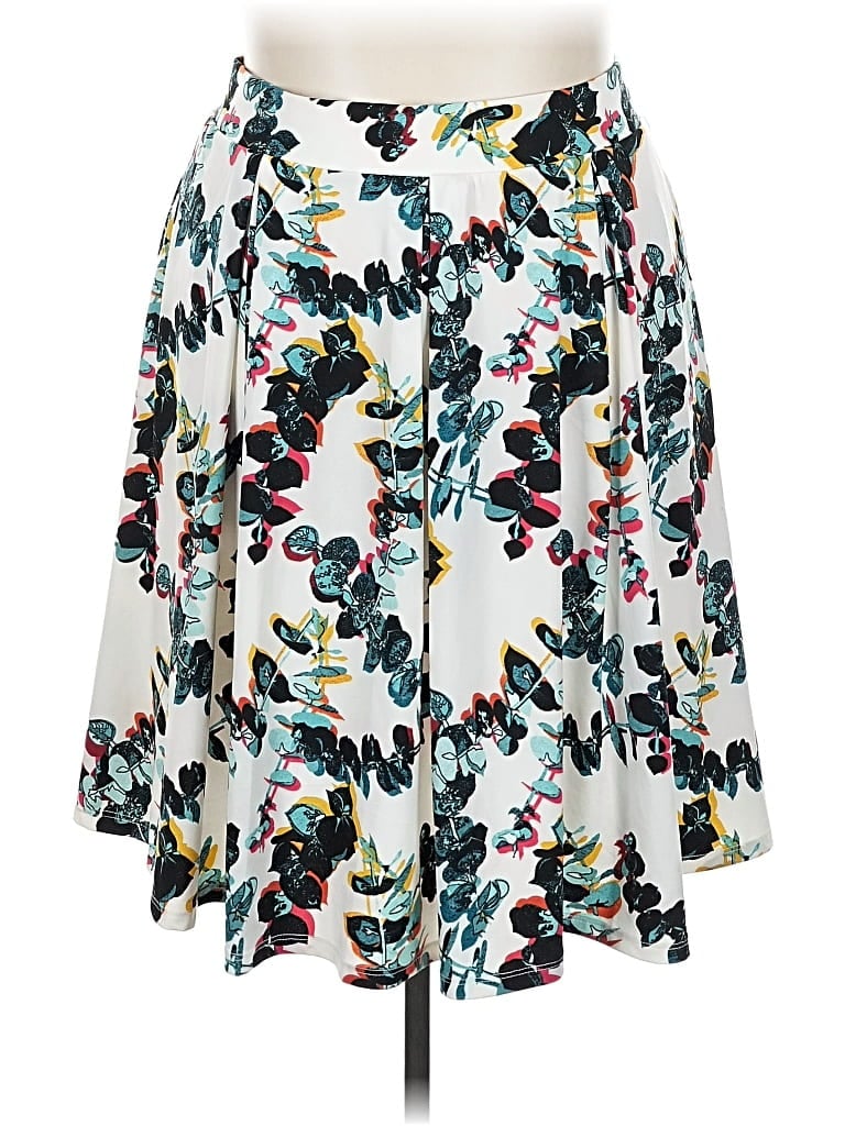 LULAROE Pre-owned Casual Skirt In White