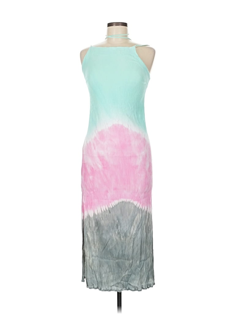 Pre-owned Assorted Brands Casual Dress In Blue