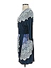 BCBGMAXAZRIA Chevron-herringbone Blue Cocktail Dress Size S (petite) - photo 5