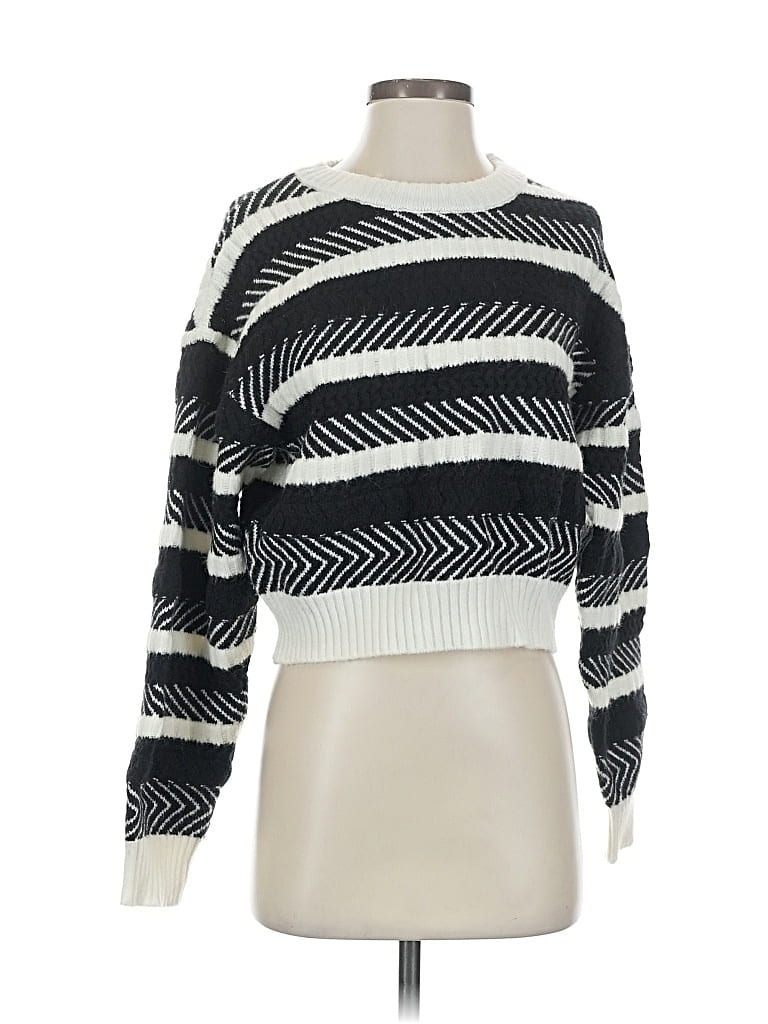 Pre-owned Elodie Pullover Sweater In Black