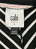 CAbi Stripes Black Casual Dress Size L - photo 6