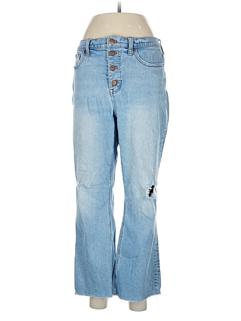 Pre-owned J.crew Factory Store Jeans In Blue