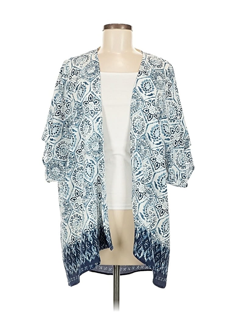 Pre-owned Soieblu Kimono In Blue