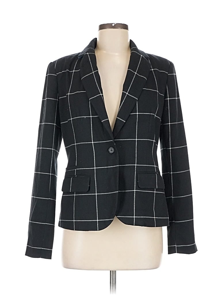 Pre-owned Merona Blazer Jacket In Black
