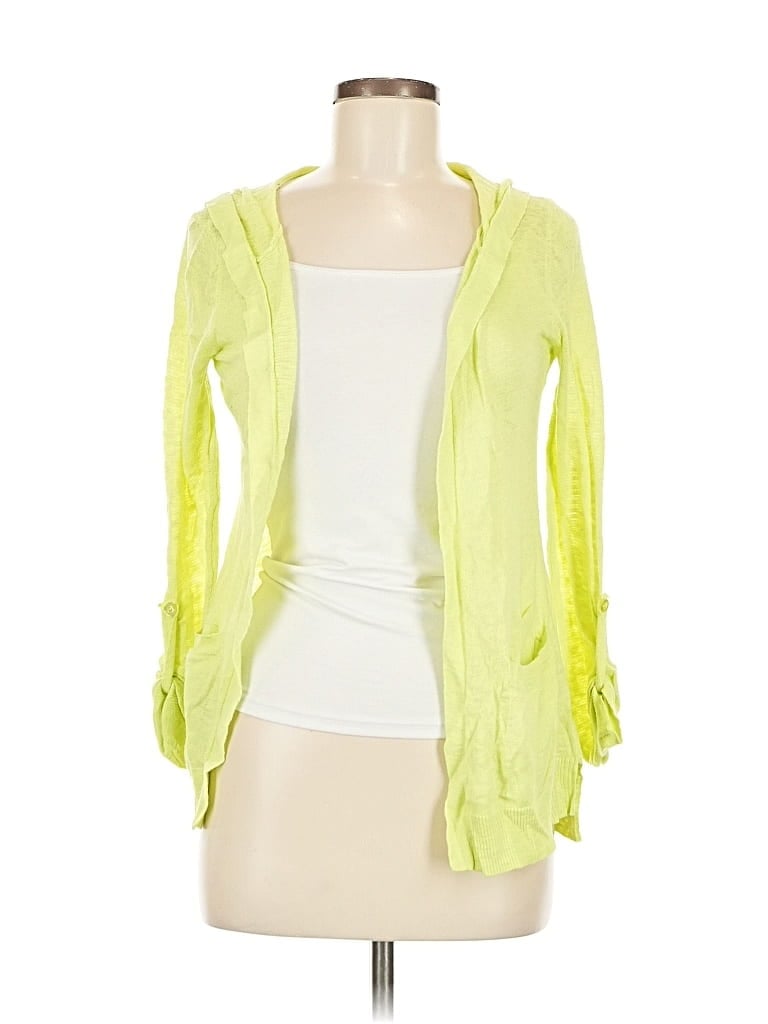 Pre-owned Maurices Cardigan Sweater In Yellow