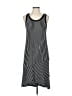 CAbi Stripes Black Casual Dress Size L - photo 1