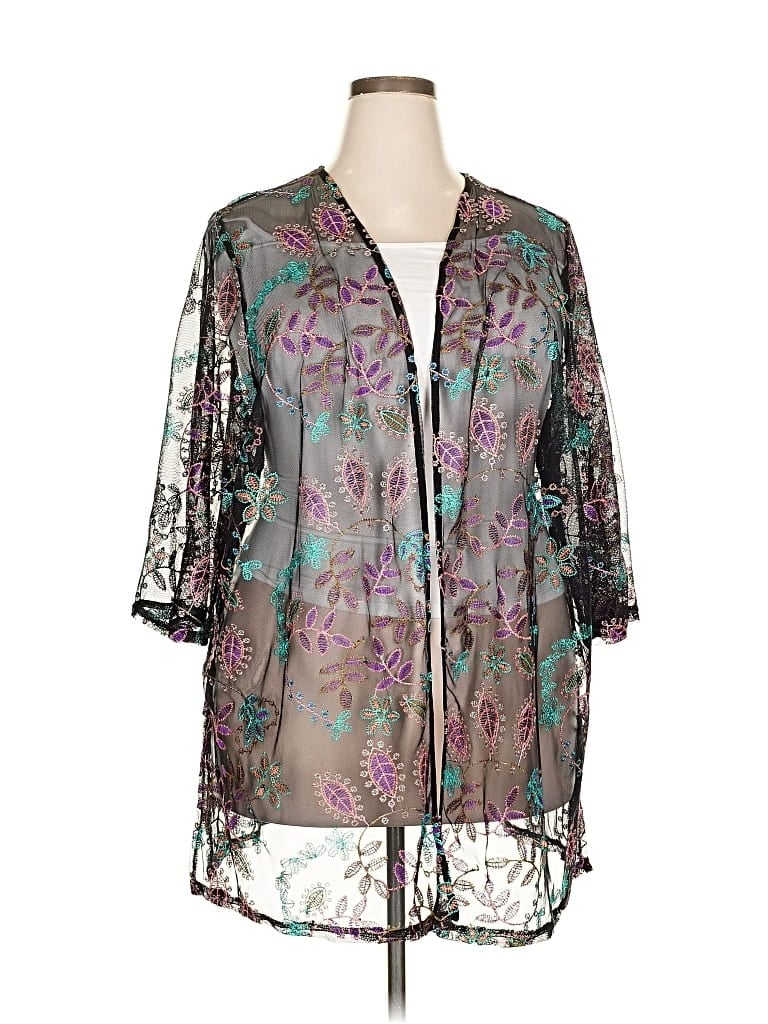 Catherines 3/4 Sleeve Blouse In Multi