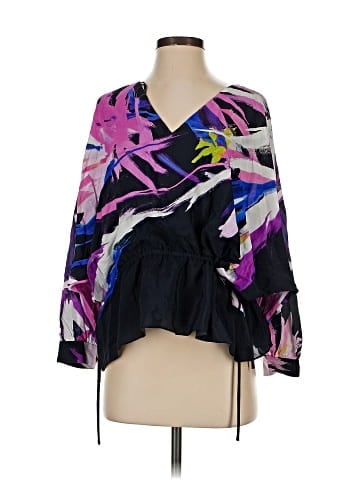 Josie Natori 3/4 Sleeve Blouse (view 1)