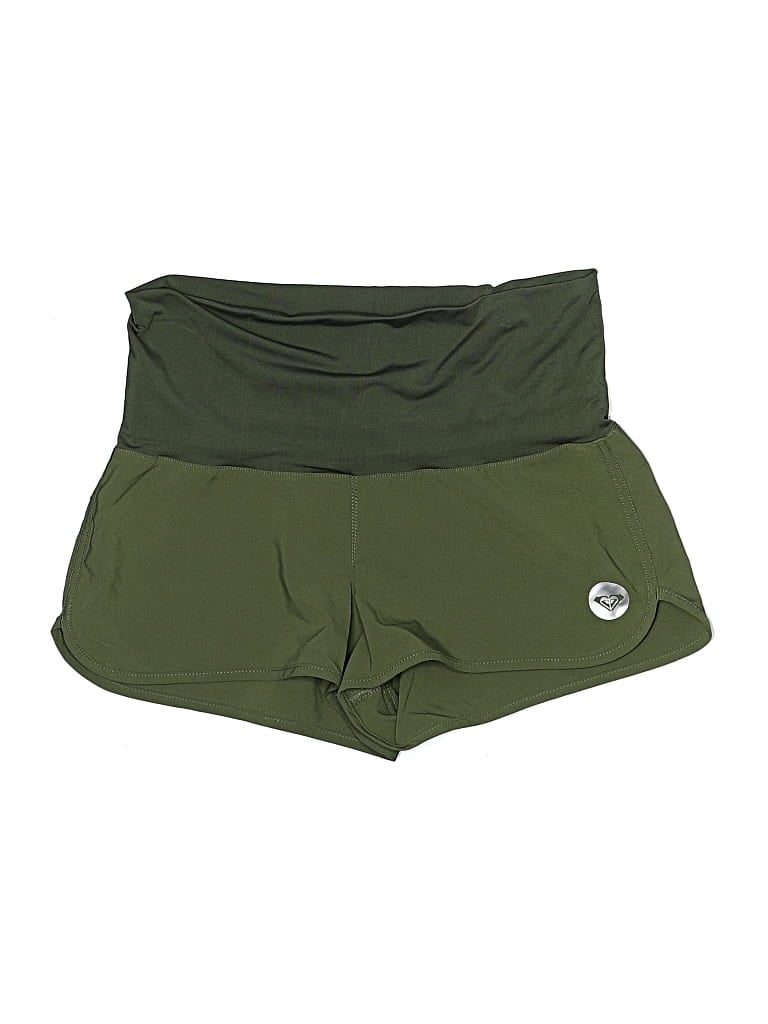 Pre-owned Roxy Athletic Shorts In Green
