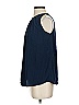 Catherine Malandrino 100% Polyester Solid Blue Sleeveless Blouse Size XS - photo 5