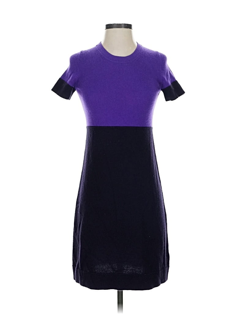 Pre-owned Theory Casual Dress In Purple