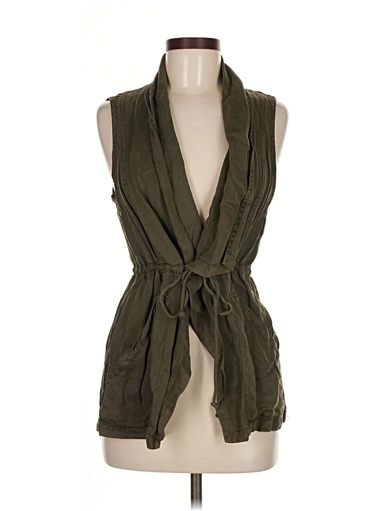 Pre-owned Sanctuary Vest In Green