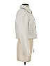 H&M 100% Polyester Tweed Ivory Coat Size XS - photo 4