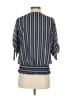 MICHAEL Michael Kors 100% Polyester Blue 3/4 Sleeve Blouse Size S - photo 2
