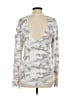 Generation Love Camo Gray Long Sleeve Top Size S - photo 2