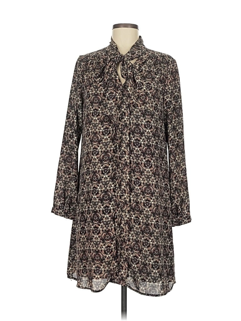 Pre-owned Cupio Casual Dress In Brown