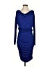 Athleta Solid Blue Cocktail Dress Size S - photo 1