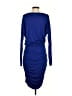 Athleta Solid Blue Cocktail Dress Size S - photo 2
