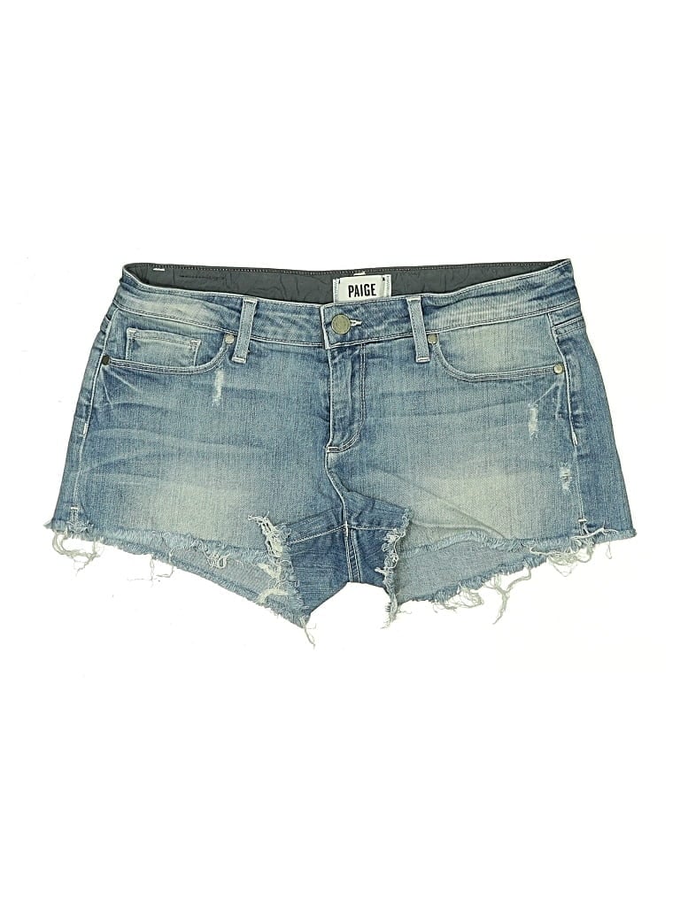 Pre-owned Paige Denim Shorts In Blue