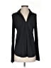 Skies Are Blue 100% Polyester Black Long Sleeve Blouse Size S - photo 1