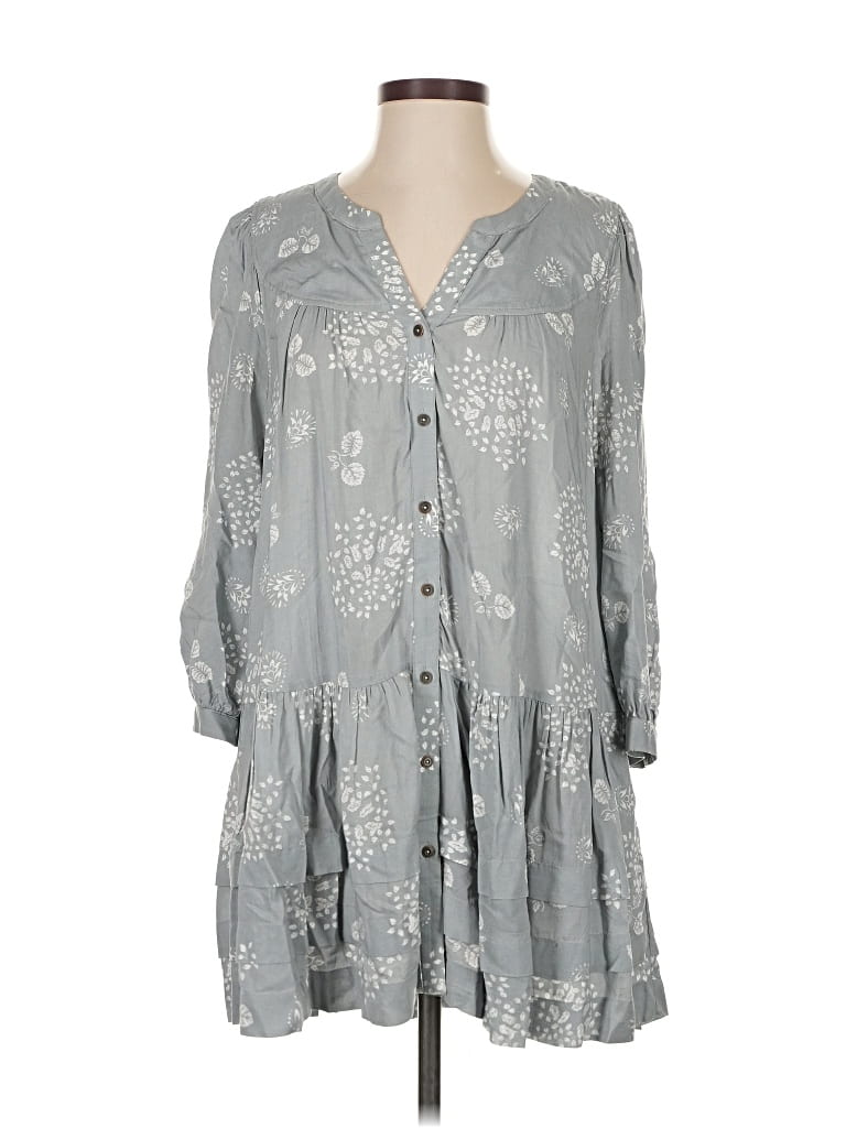 Pre-owned Holding Horses Casual Dress In Blue