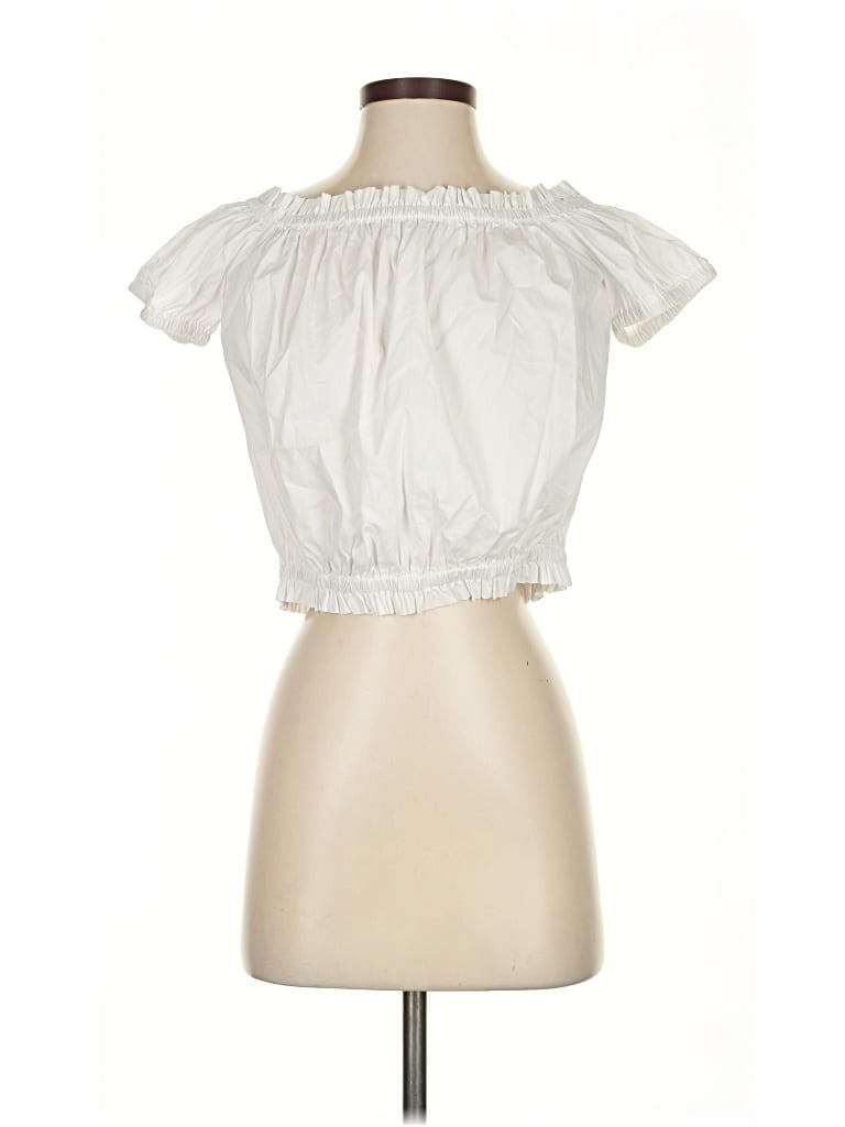 Sunday In Brooklyn Sleeveless Blouse In White