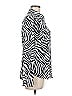 MICHAEL Michael Kors 100% Polyester Animal Print Ivory Long Sleeve Blouse Size M - photo 4