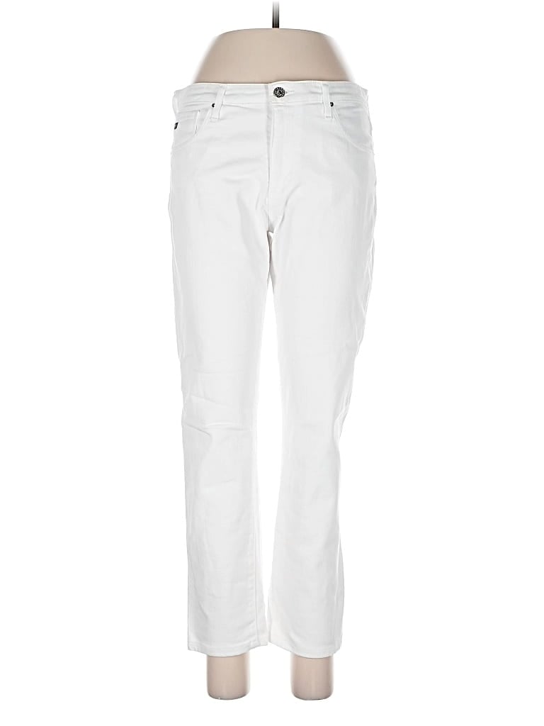 Pre-owned Adriano Goldschmied Jeans In White