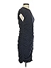 Athleta Solid Gray Blue Cocktail Dress Size S - photo 4