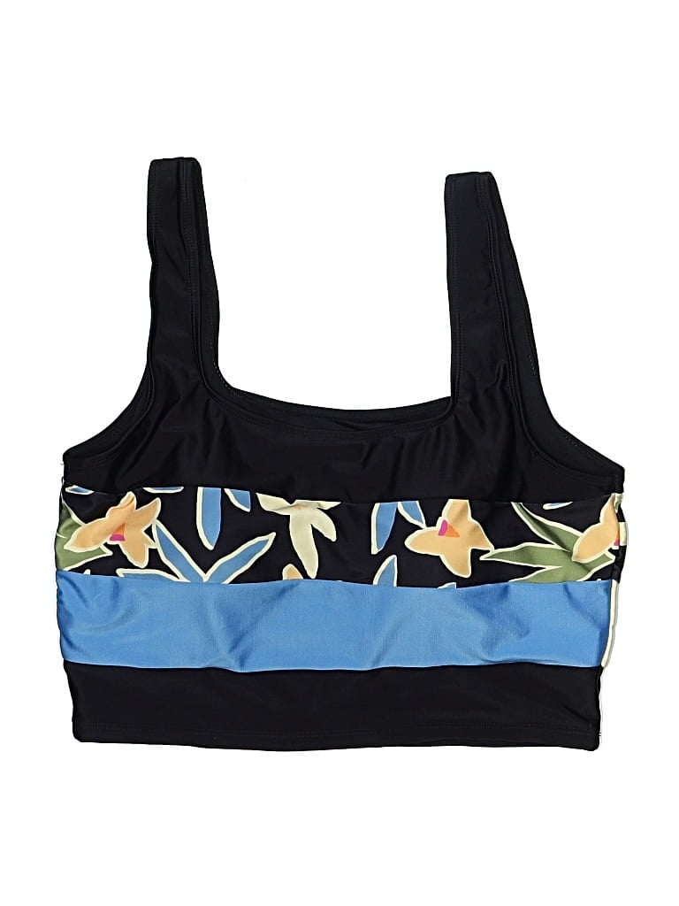 Pre-owned Nanni Swimsuit Top Blue Swimwear