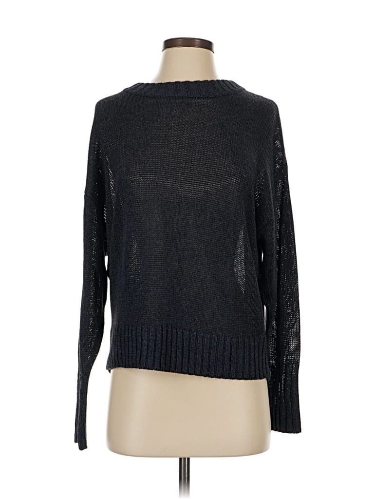 SOMETHING NAVY Pre-owned Pullover Sweater In Black