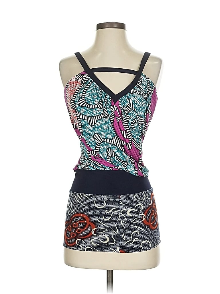 Pre-owned T-bags Los Angeles Cocktail Dress In Gray