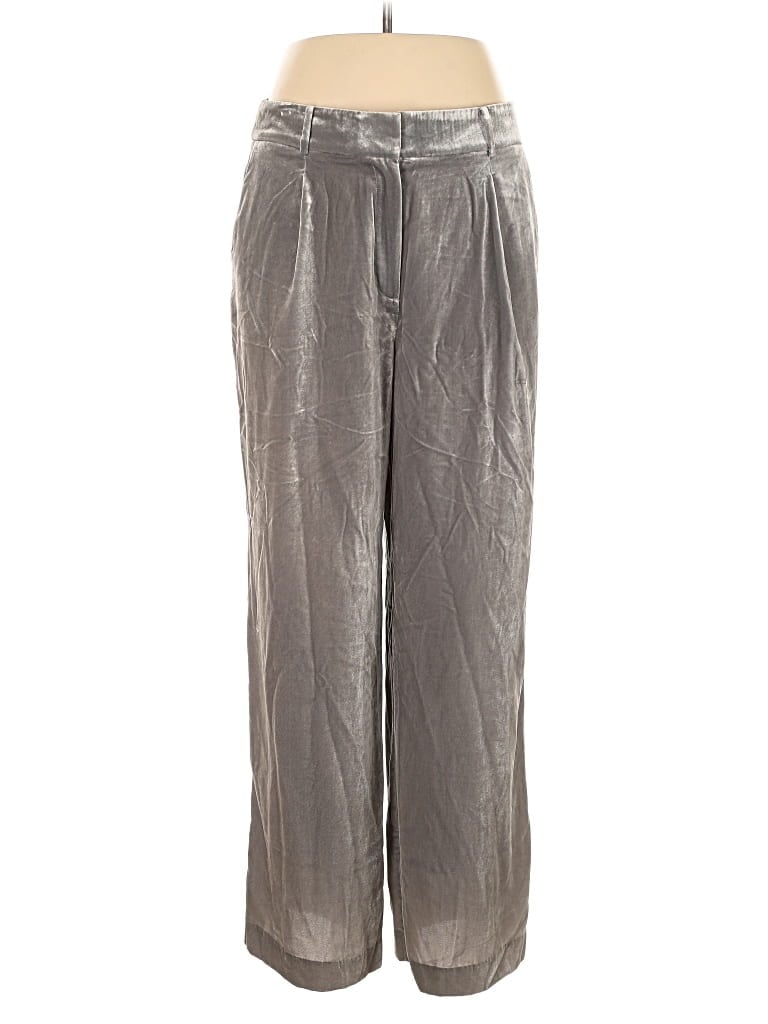 Ann Taylor Loft Casual Pants In Silver