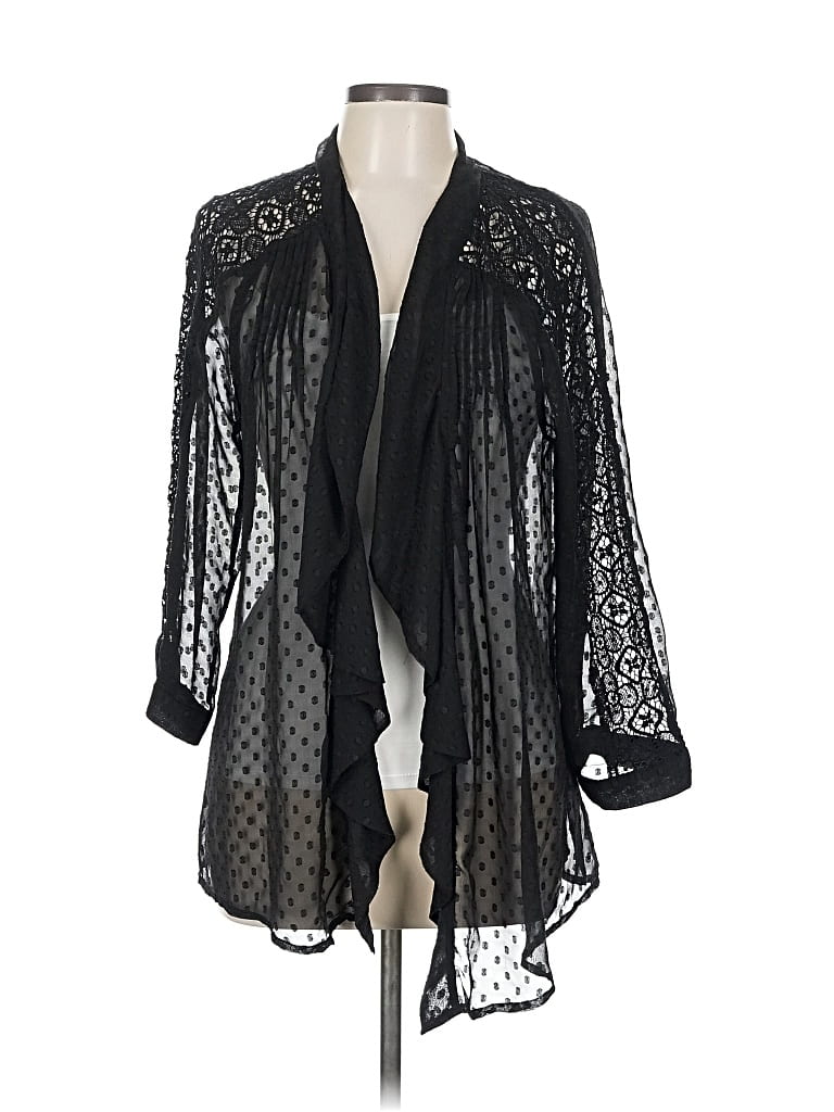 Pre-owned Daniel Rainn Kimono In Black