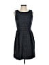J.Crew 100% Wool Tweed Gray Casual Dress Size 4 - photo 1