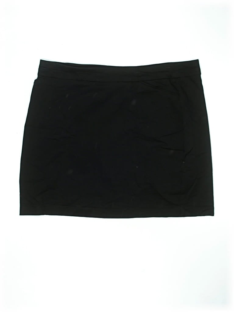 Pre-owned Croft & Barrow Skort In Black