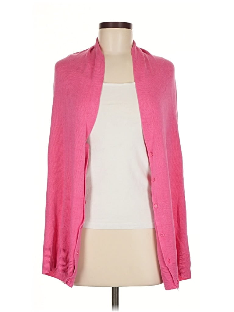 Pre-owned Papillon Cardigan Sweater In Pink
