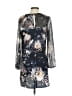 BCBGeneration 100% Polyester Floral Gray Cocktail Dress Size S - photo 2