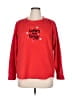 Assorted Brands 100% Polyester Red Sweatshirt Size XL - photo 1