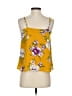 Socialite 100% Polyester Yellow Sleeveless Blouse Size S - photo 2