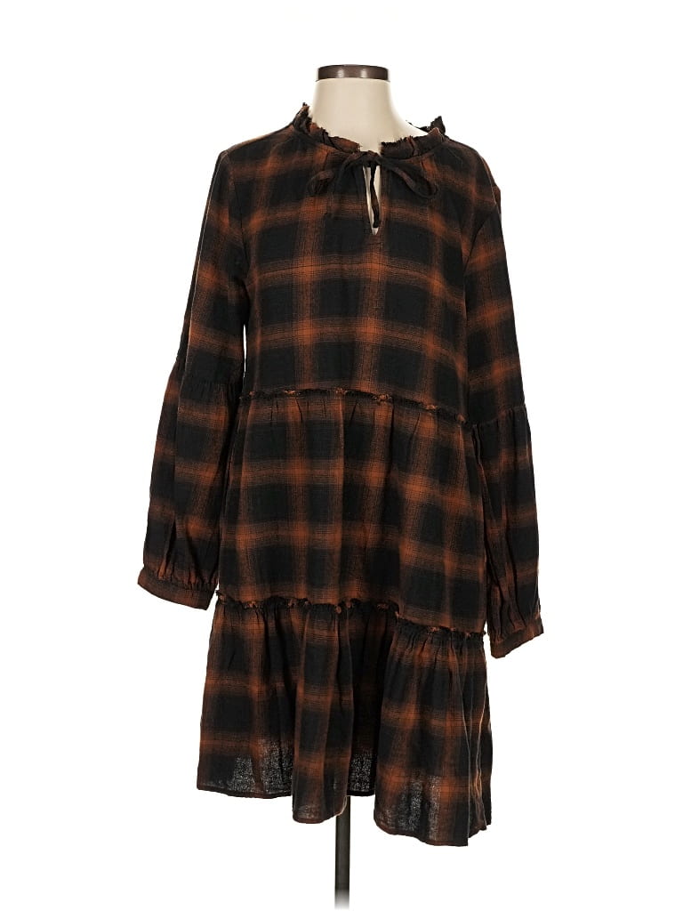 Pre-owned Dylan Casual Dress In Brown