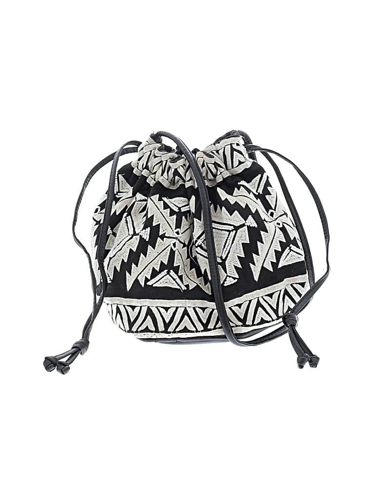 Pre-owned H&m Bucket Bag In White