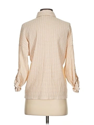 Line & Dot 3/4 Sleeve Blouse (view 2)