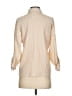 Line & Dot Houndstooth Tan 3/4 Sleeve Blouse Size XS - photo 2
