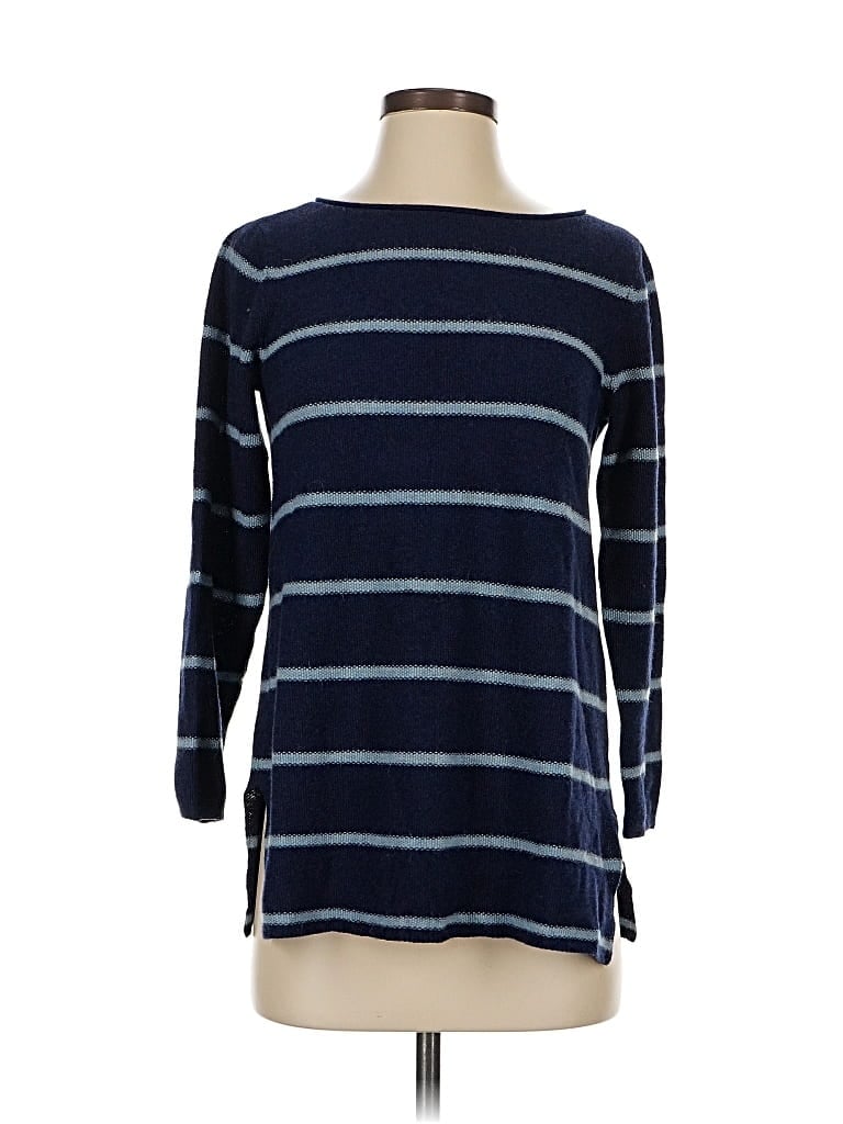 Pre-owned Eileen Fisher Pullover Sweater In Blue